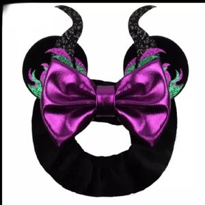 Disney Mickey Ears Inspired Scrunchies/MALEFICENT